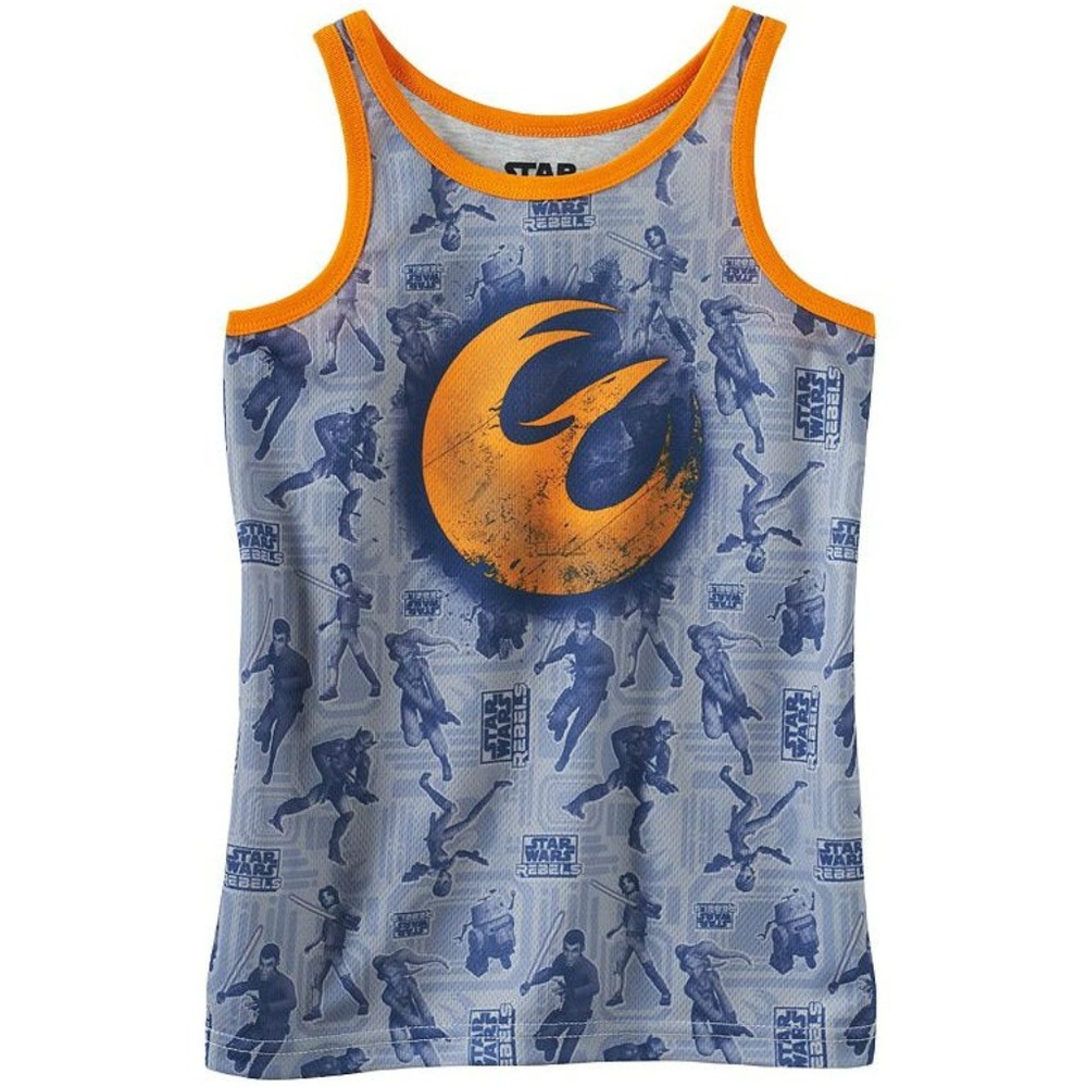 New! Star Wars Rebels Tank Top Boys 5/6 or 7